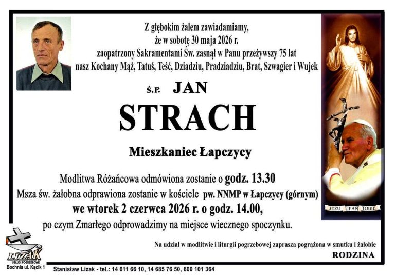 Śp. Jan Strach