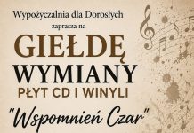 „Wspomnień czar”. Giełda płyt CD i winyli w bocheńskiej bibliotece