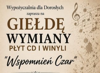 „Wspomnień czar”. Giełda płyt CD i winyli w bocheńskiej bibliotece
