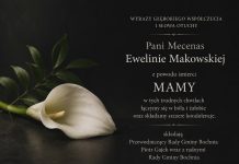 ▪ Kondolencje od Rady Gminy Bochnia
