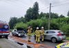 Czołowe zderzenie w Leksandrowej. Trzy osoby przewiezione do szpitala