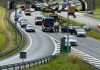 Wypadek na A4 przed węzłem Brzesko. Jezdnia w stronę Rzeszowa zablokowana