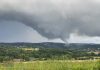 Trąba powietrzna w okolicach Lipnicy Murowanej? Są nagrania – WIDEO