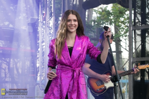 Roksana Węgiel w Majkowicach (Gmina Bochnia)