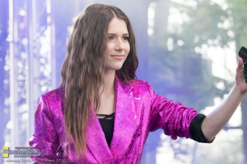 Roksana Węgiel w Majkowicach (Gmina Bochnia)