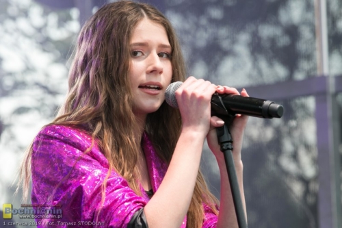 Roksana Węgiel w Majkowicach (Gmina Bochnia)