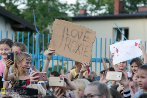 Roksana Węgiel w Majkowicach (Gmina Bochnia)