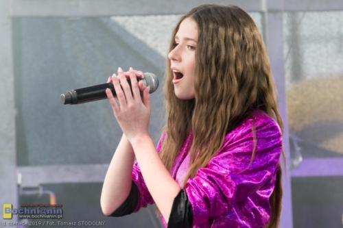 Roksana Węgiel w Majkowicach (Gmina Bochnia)