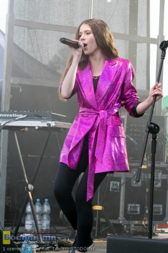 Roksana Węgiel w Majkowicach (Gmina Bochnia)