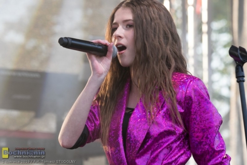 Roksana Węgiel w Majkowicach (Gmina Bochnia)