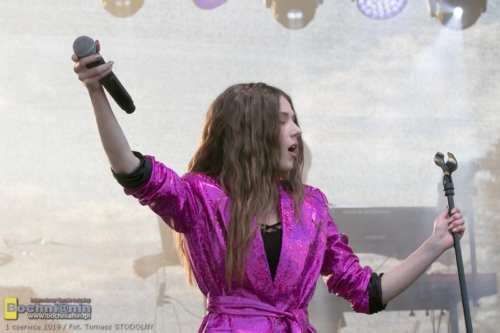 Roksana Węgiel w Majkowicach (Gmina Bochnia)