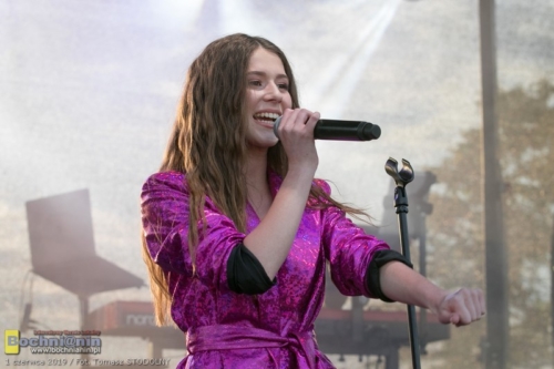 Roksana Węgiel w Majkowicach (Gmina Bochnia)