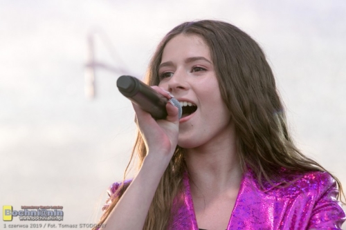 Roksana Węgiel w Majkowicach (Gmina Bochnia)