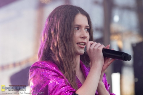 Roksana Węgiel w Majkowicach (Gmina Bochnia)