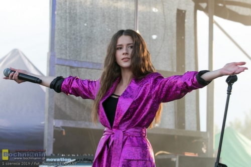 Roksana Węgiel w Majkowicach (Gmina Bochnia)