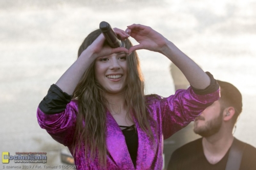 Roksana Węgiel w Majkowicach (Gmina Bochnia)