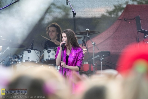 Roksana Węgiel w Majkowicach (Gmina Bochnia)