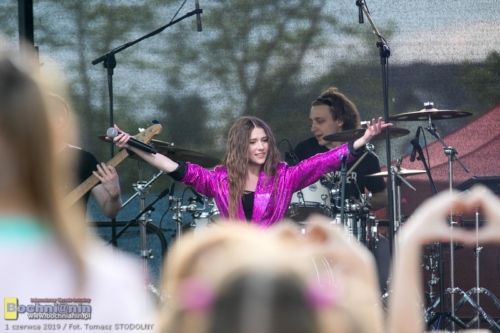 Roksana Węgiel w Majkowicach (Gmina Bochnia)