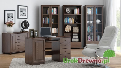 meble-sosnowe-do-gabinetu-wenge