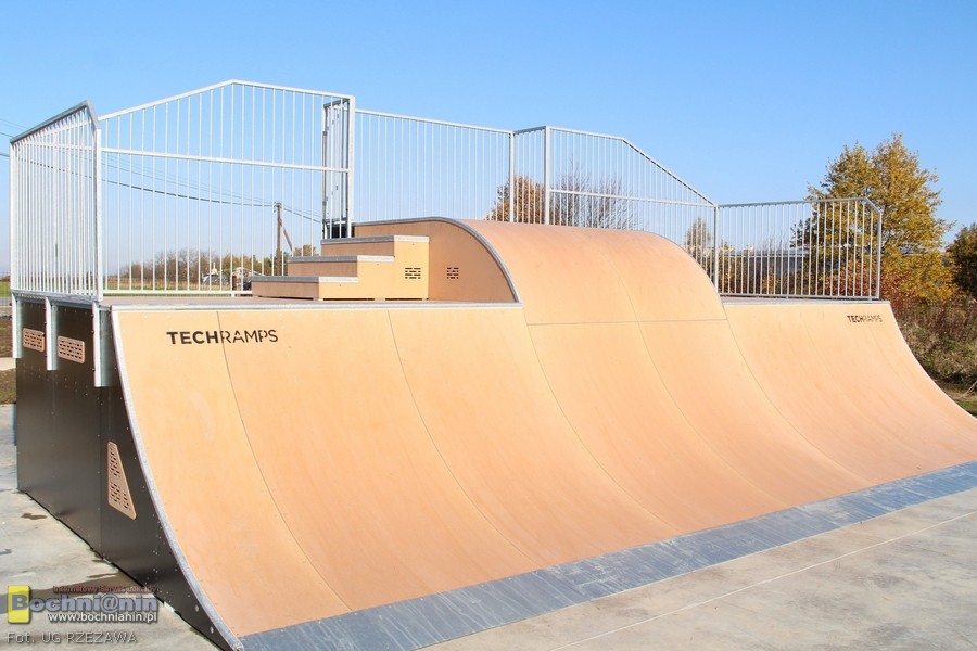 W Rzezawie Powstał Nowoczesny Skatepark - ZDJĘCIA - Bochnianin.pl